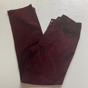 Neiman Marcus corduroy  burgundy color size 54 (40x34)